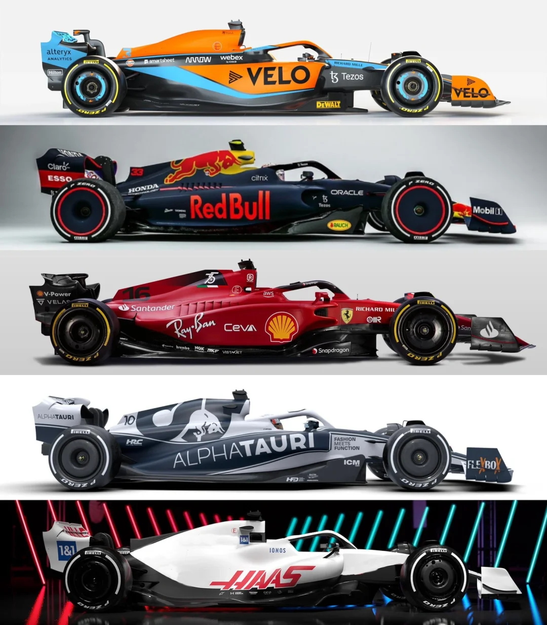 包含阿斯顿马丁轻取哈斯车队，拉塞尔扛起全队的词条